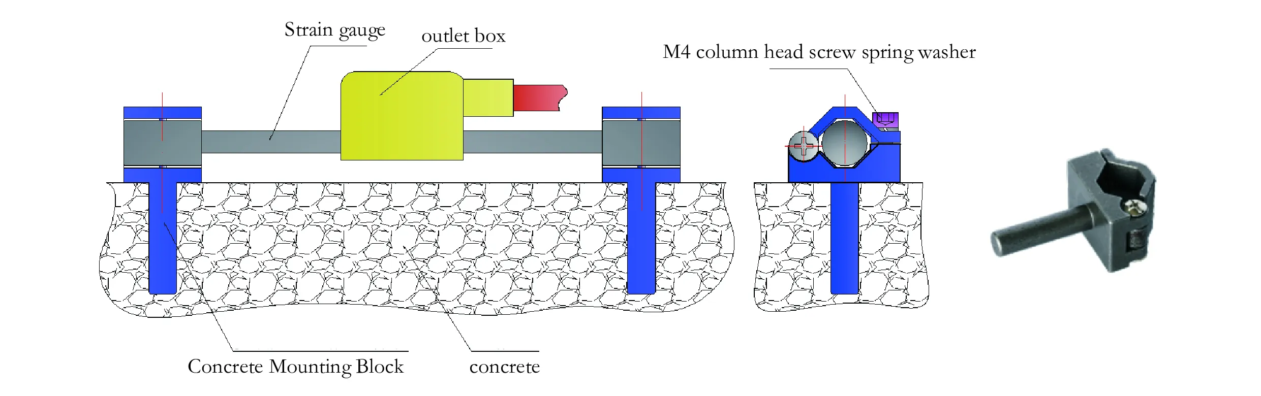 Έξυπνος δονούμενος μετρητής τάσης σύρματος (μοντέλο επιφάνειας) εικόνα JMZX-212HAT/HB 9