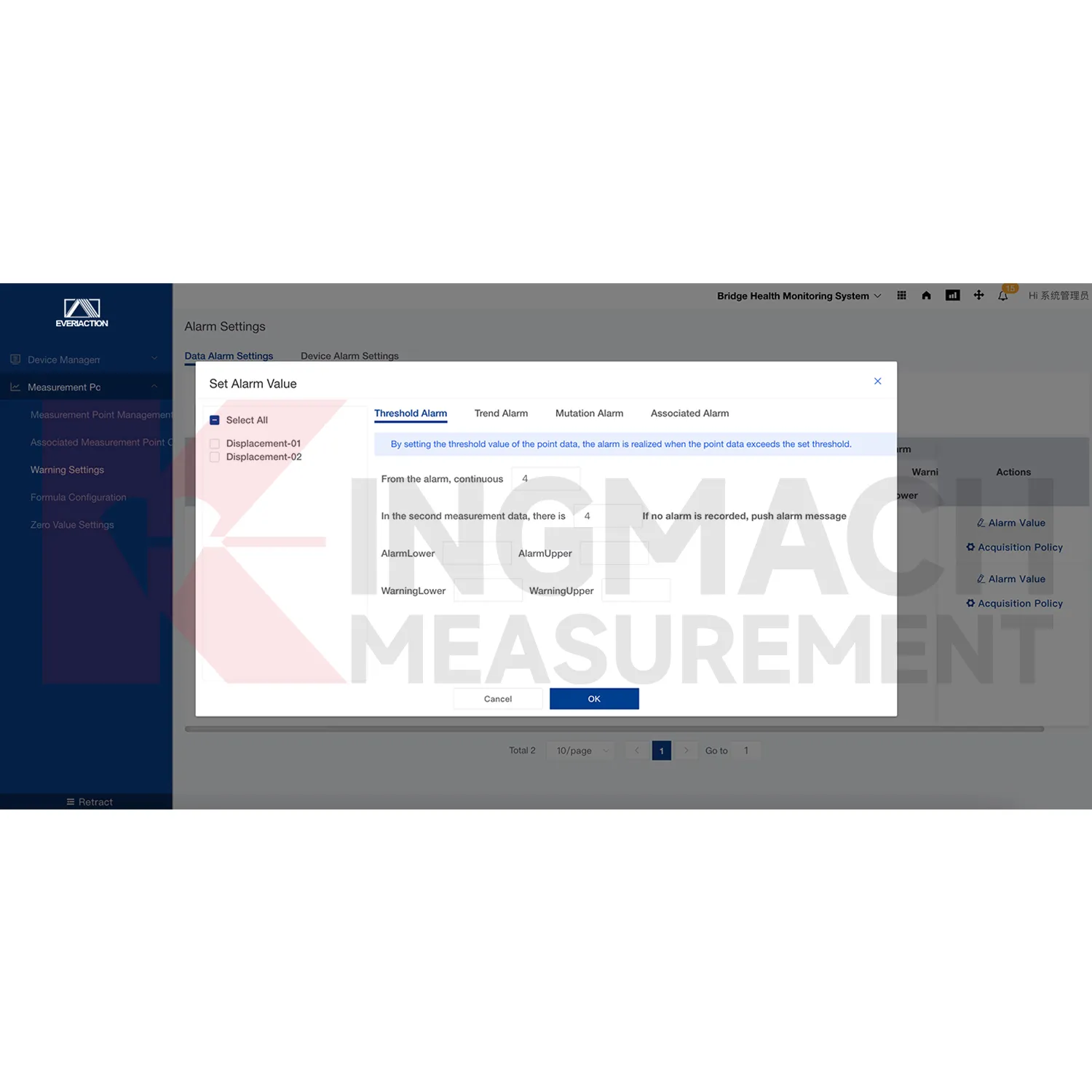 Εικόνα πλατφόρμας λογισμικού συστήματος παρακολούθησης 4