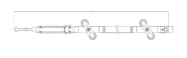 Συρόμενο κλίσιόμετρο JMZX-7100L εικόνα 6